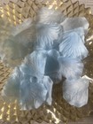 Artificial Silk  Rose Petals Wedding Event Romanticnight Party Decor Blue 25pcs
