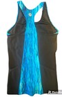 Zoot Womens Black blue Racerback Top Triathlon  Run Swim Cycle Size Xs Nwt