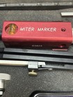 Miter Marker Off on Magnet Base In Carrying Case 63803 Nice   