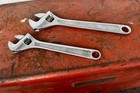 Proto Pro 710-l   712-l Adjustable Wrench Set 10    12    Clik-stop Usa Made 
