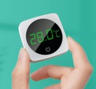 Aquarium Digital Thermometer Led Fish Tank Temperature Gauge With Touch Screen