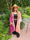 Wholesale Lot 10pc Vintage Kantha Hand Made Cotton Top Jacket Indian Women Coat