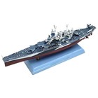 22cm Diecast Alloy 1 1000 Wwii Uss North Carolina Bb-55 Battleship Model
