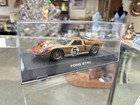 1 32 Scale Scalextric  5 Ford Gt40 Gulf Gold Lemans Race Car Slotcar W driver