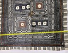 Vintage Fijian Tapa Cloth Barkcloth Polynesian Tribal Wall Art 36x36
