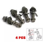 4pcs 17mm Auto Four Wheel Alignment Cam Bolt Kit Adjustable Camber Bolts Steel