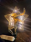 Minnesota Vikings Inspired Christmas Tree Topper  Ornament Ornaments Nfl Style 1