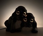 Claes Cocker Spaniel Dog Lamp Vintage 12    