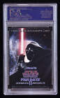 David Prowse Signed  star Wars  Custom Trading Card Inscribed  darth Vader   psa