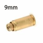 Cal 9mm Red Laser Bore Sight Brass Cartridge Bullet Shap Boresighter W  Battery