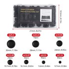 200pcs Rubber Grommet Assortment Sheet Metal Auto Body Firewall Hole Plug Kit
