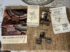 Vintage Braid-aid Braid Clamp  Braidkin Needle   Adjustable Vari-folder Tools