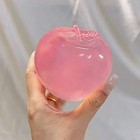 Squishy Green Apple Stress Ball Soft Fidget Sensory Toy For Adhd Autism Slow