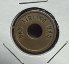 Bad Aibling Mud Baths Antique Youth Token Copper Germany German Very Rare