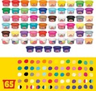 Play-doh Ultimate Color Collection 65-pack Of 1-oz Cans  Includes Sparkle  Confe