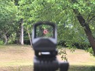 510c Style Red Dot Circle Sight Solar Power Holographic Picatinny Multi-reticle