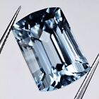 Vvs Concave Cut 15-17 Ct Natural Blue Jeremejevite Egl Certified Loose Gemstone
