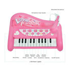 Kids Toddler Pink Piano Toy Musical Instruments With Microphone Christmas Gift
