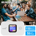 Portable Lte 4g Wireless Wifi Router Mobile Broadband Mifi Lcd Hotspot  2100 Mah