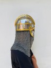Medieval Knight Steel Valsgrade Knight Viking Helmet Larp Costume Halloween Gift