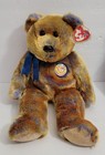 Ty Beanie Buddies  Plush Beanbag Bears  Lot Of 2  Collector Clubby Bears