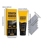Car Scratch Remover 120g Portable Polishing Agent With Cloth Car Paint