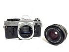 Canon Ae-1 Program 35mm Film Camera W 50mm 1 1 8 Lens Film Tested And Working 