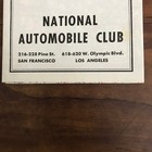1940svintage Rand Mcnally Georgia Folding Road Map National Auto Automobile Club