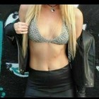 New Medieval Viking Antique Sexy Aluminum Chain Mail Bra For Women
