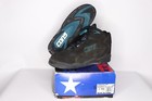 Nos Vintage 90s Converse Mid Leather Basketball Shoes Sneakers Black Youth 5 5y