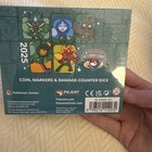 Pokemon Center 2025 Naic Exclusive Coin Markers Damage Counter Dice