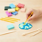 79 Piece Polymer Clay Starter Kit  Oven Bake Modeling Clay With Sculpting Tools