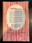 Vintage Singer Student s Manual Of Machine Sewing - 1953  Ephemera