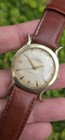 Vintage Croton Nivada Grenchen Aquamatic E3ec C2345 Sunburst Fancy Lugs Watch 