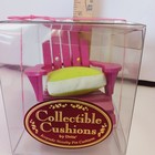 Vintage 1998 Collectible Pink Andironack Chair Dritz Keepsake Pin Cushion Nib