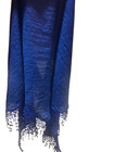 2pc Vintage Triangle Hip Scarf Set Boho Crochet Lace Trim Tassel Fringe Shawl