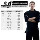 Karate Uniform Gi With Belt Lightweight Martial Arts Suit For Training   Dojo