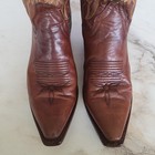 Dan Post Western Cowboy Boots Womens Size 6 M Brown Leather Pointed Toe