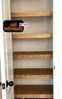 Crafted Palm Wire Shelf Cover Real Wood For Pantry Closet Custom Fit For Wire