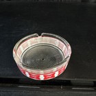 Vintage Clear Glass Round Ashtray Miller High Life Beer 3 5    