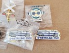  metrolink Railroad Vintage 5 Pins- 1  1999  2 2000  1 2002 1 opslife - new 