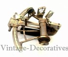 Vintage Marine 1712 I Nautical Sextant Working Navigation Tool With Wooden Case
