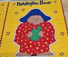 Paddington Bear In Star Pajamas Fabric Cut Sew Panel Pillow Applique 2000 Two