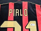 Andrea Pirlo Ac Milan Autographed Auto Signed Adidas Jersey Beckett Certified  