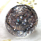 15 100mm Round White Loose Cz Stone Cubic Zirconia Aaaaa Gemstone Large Size