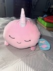 New Sleep-a-mallows Rams Unicorn Plush Stuffed Animal Toy Pink White With Tag