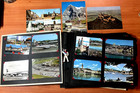Vintage Postcard Album   Over 250 Mostly Switzerland Post Cards   Assorted Sizes
