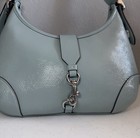 Coach Hamptons Hobo Bag   Blue   One Time Used   Includes Original Dust Bag