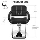 New Black Hydraulic Barber Chair Beauty Salon Spa Shampoo Hair Styling Equipment