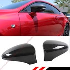 For 2013-18 Lexus Models Direct Add-on Carbon Fiber Side Mirror Cover Caps Pair